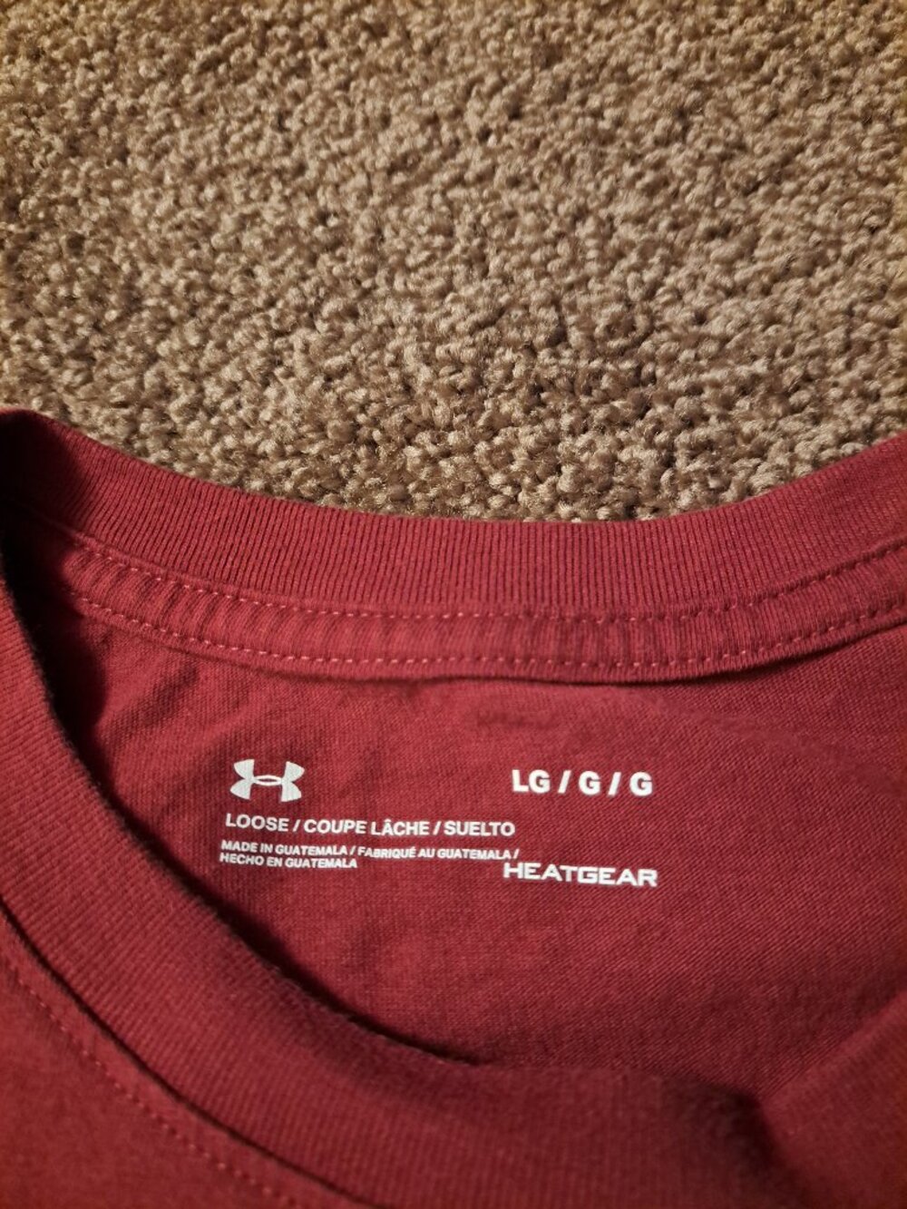 Under Armour Iowa State Cyclones 2018 Valero Alamo Bowl Loose Heatgear T-Shirt - Picture 3 of 5